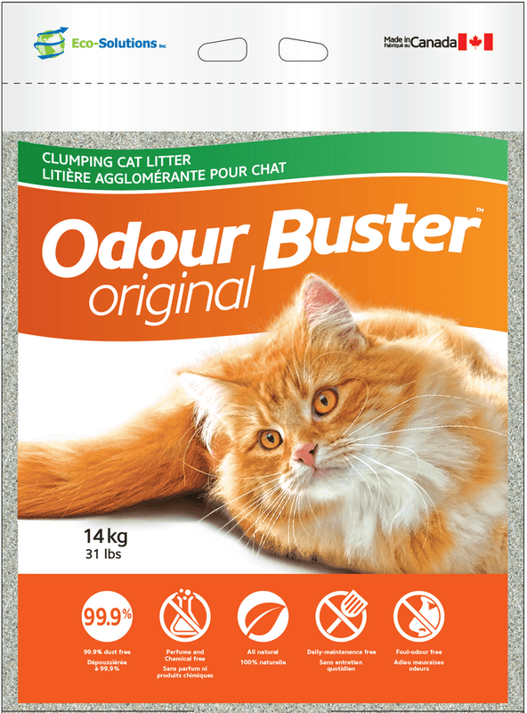 Odour Buster Cat Litter - Original (14 kg)