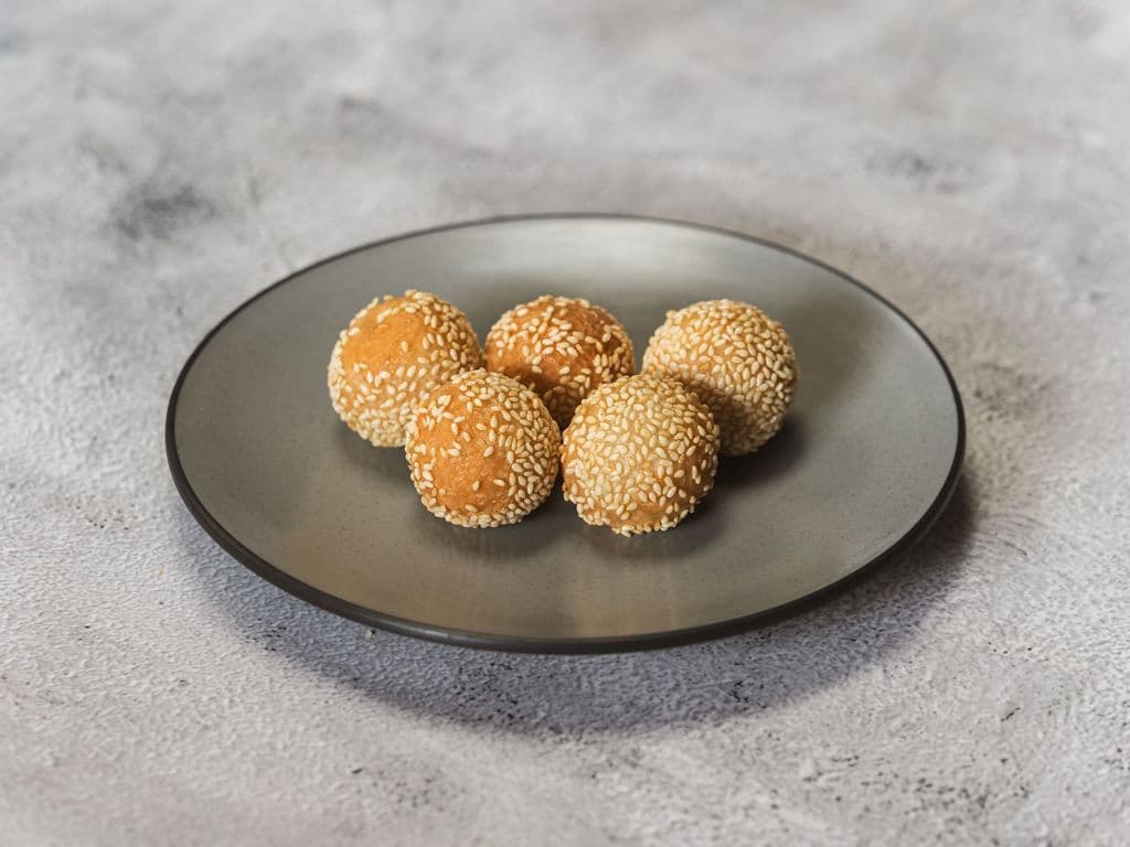 Red Bean Sesame Balls (5pcs)