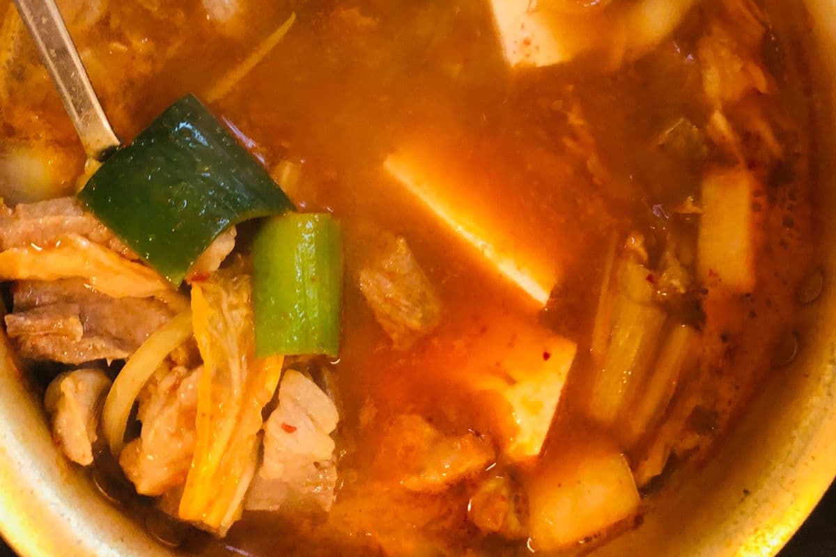 Kimchi Jjigae (Kimchi Stew)
