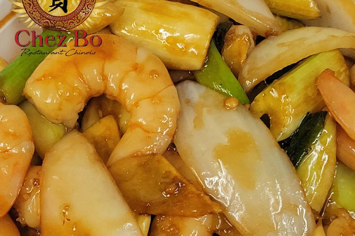 Crevettes au Gingembre/ Ginger Shrimps