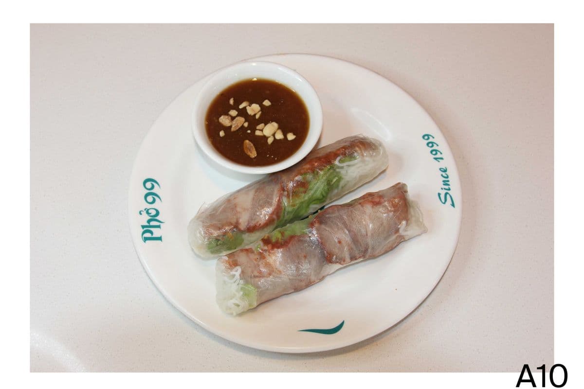 A10. BBQ Pork Salad Roll (TWO)