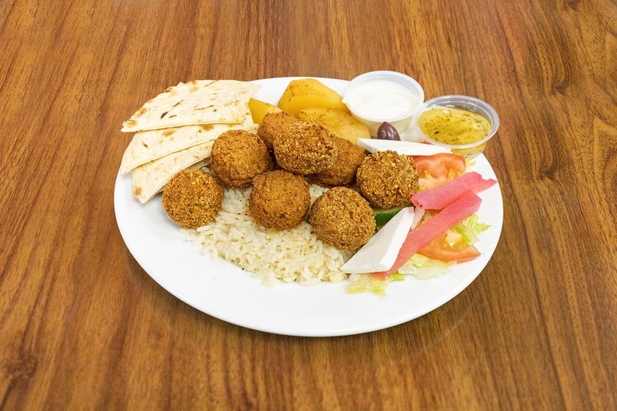 Falafel (8 pcs) Plate