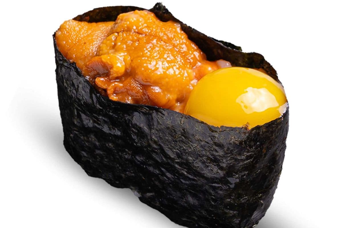 BC Uni with Quail Egg (Sushi 2 pcs)