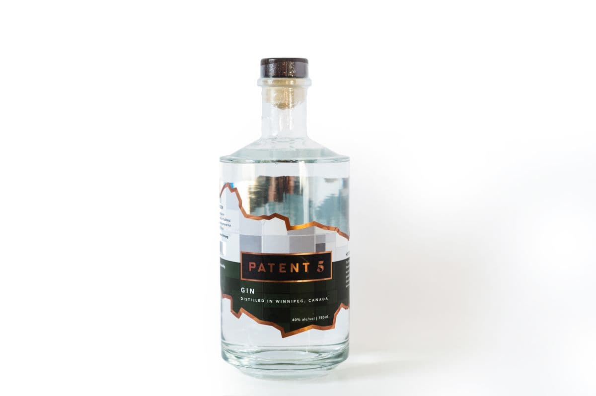 Patent 5 London Dry Gin 375ml (1 x 375 ml)