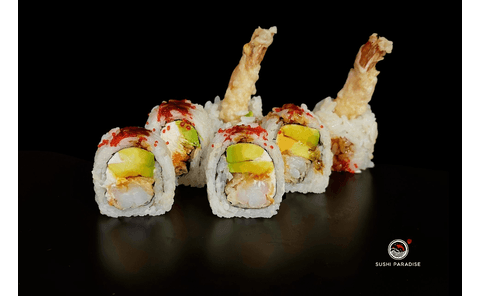 151. Spicy Cheese Shrimp Tempura Roll (8Pcs)