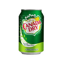 Canned Canada Dry Ginger Ale