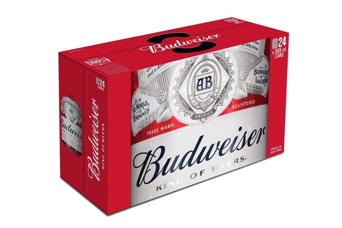 Budweiser (24 x 355 ml)