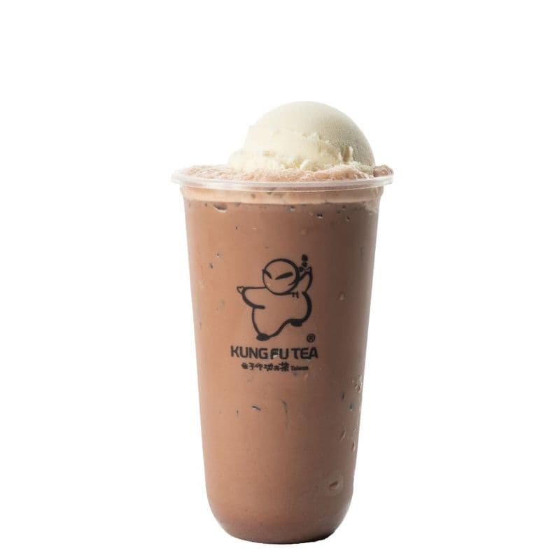 Chocolate Milk Tea w Ice Cream
