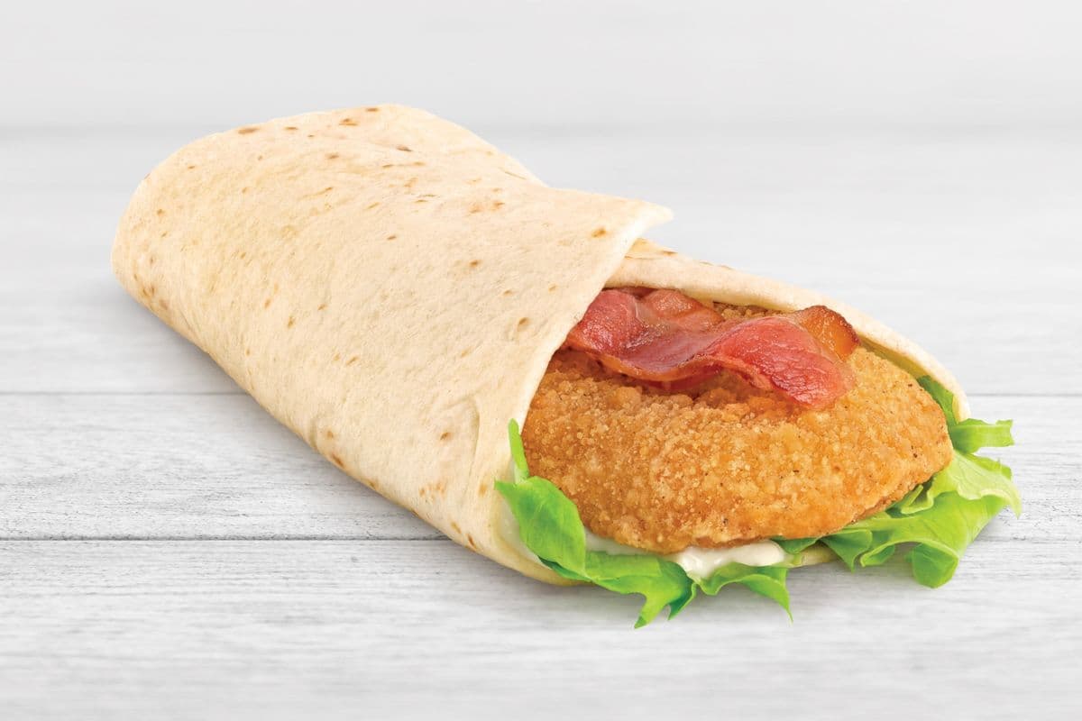 Wrap au poulet avec bacon / Bacon Chicken Wrap