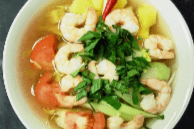 67. Shrimp Sweet and Sour Soup Bowl