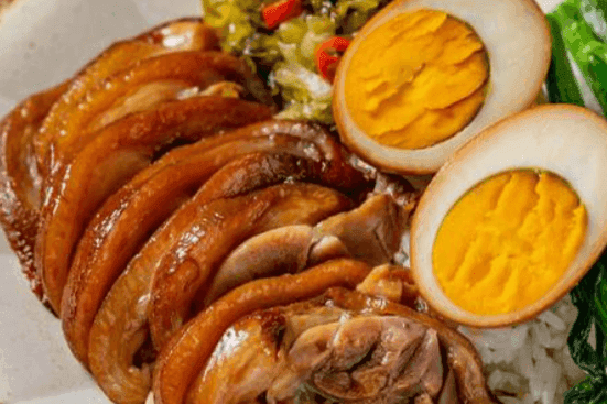 Braised Pork Hock with Rice 隆江猪脚饭