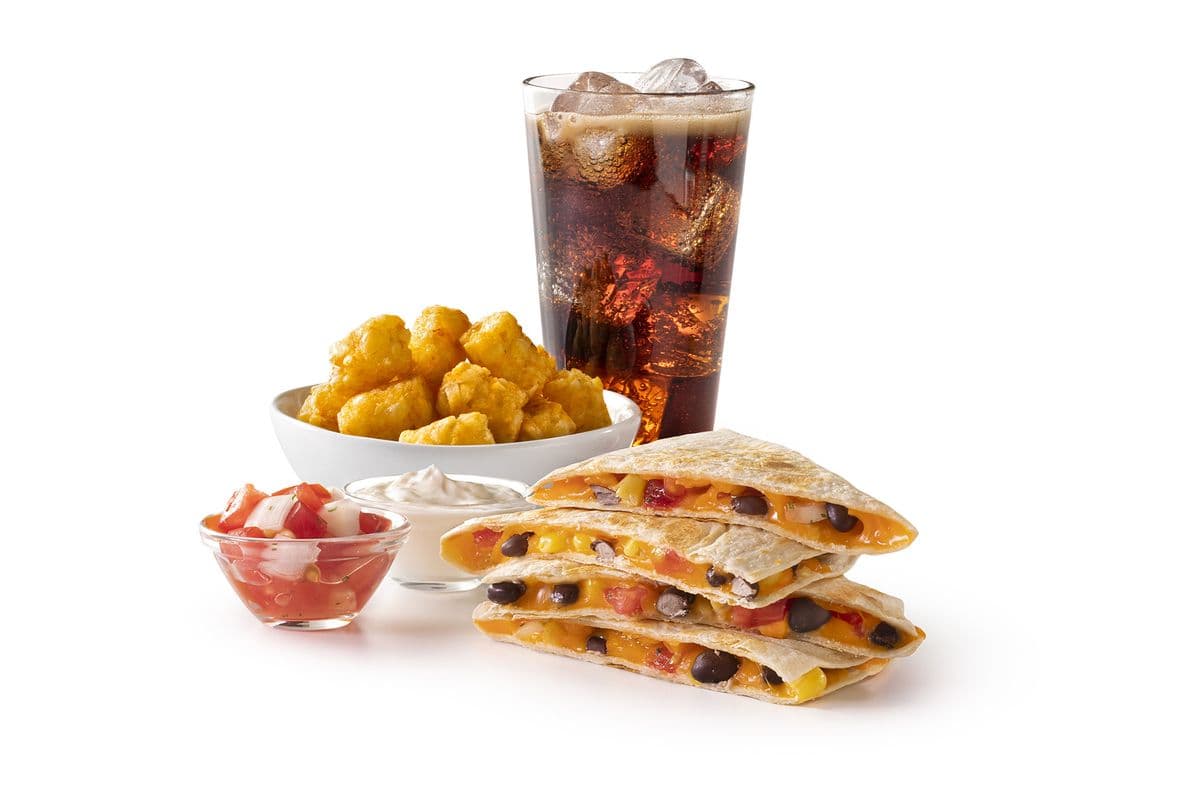 Bean and Corn Quesadilla Combo