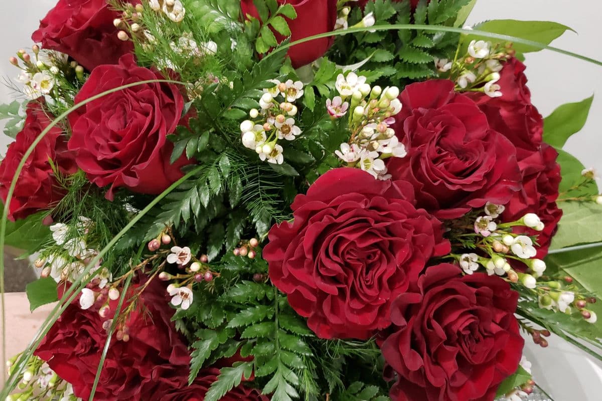 Dozen Red Rose Bouquet
