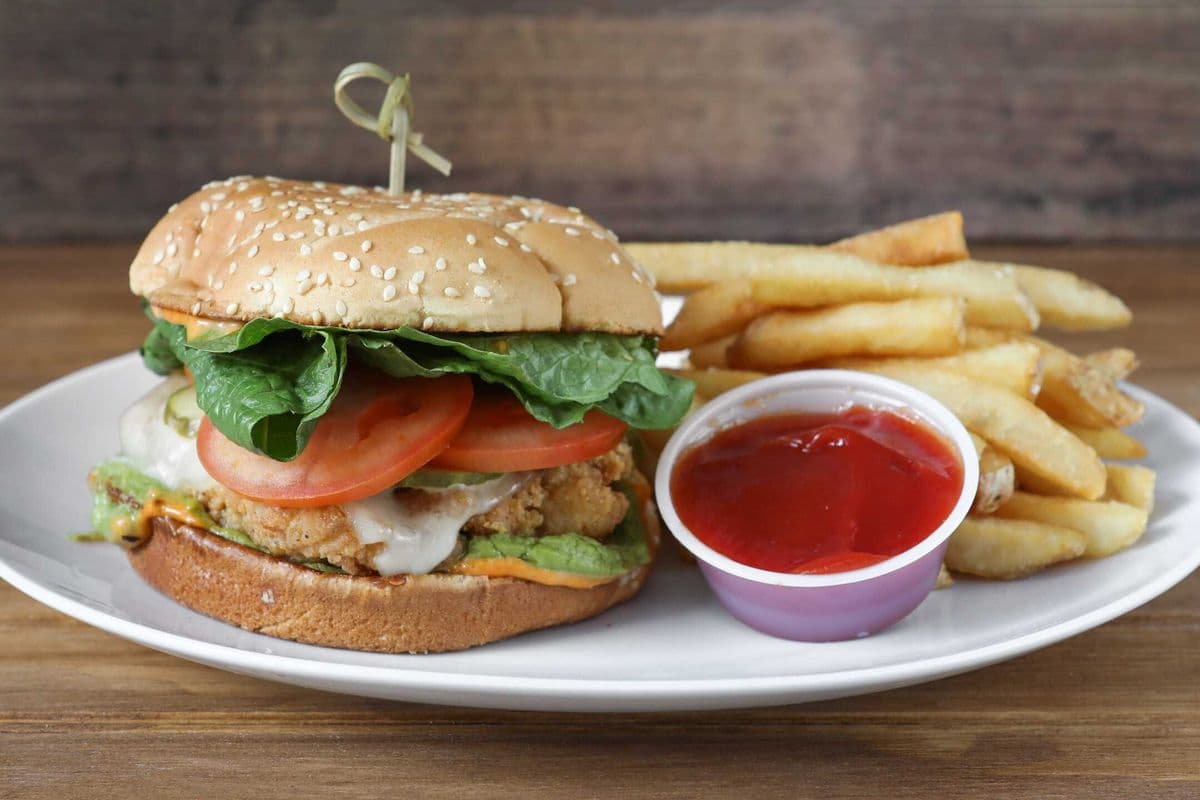 Fried Chicken Burger