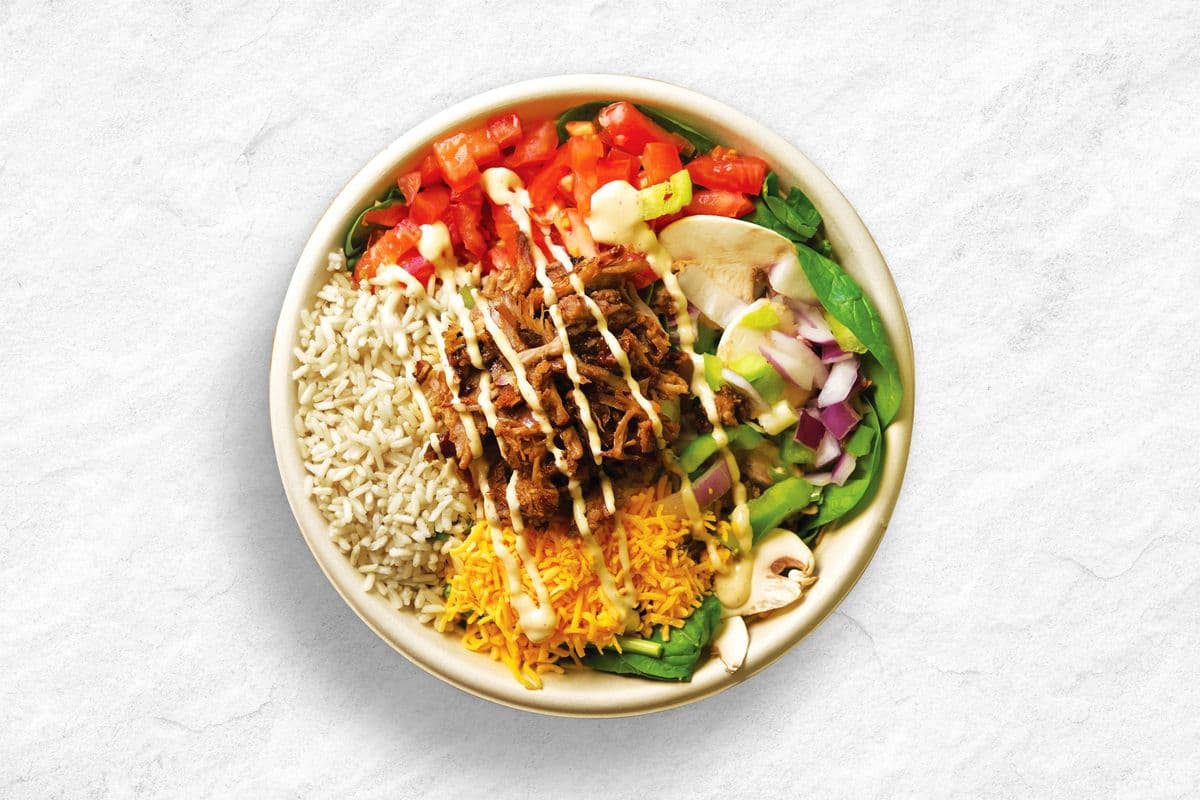 Regular - Smoky BBQ Beef Brisket Rice Bowl (630 Cals)