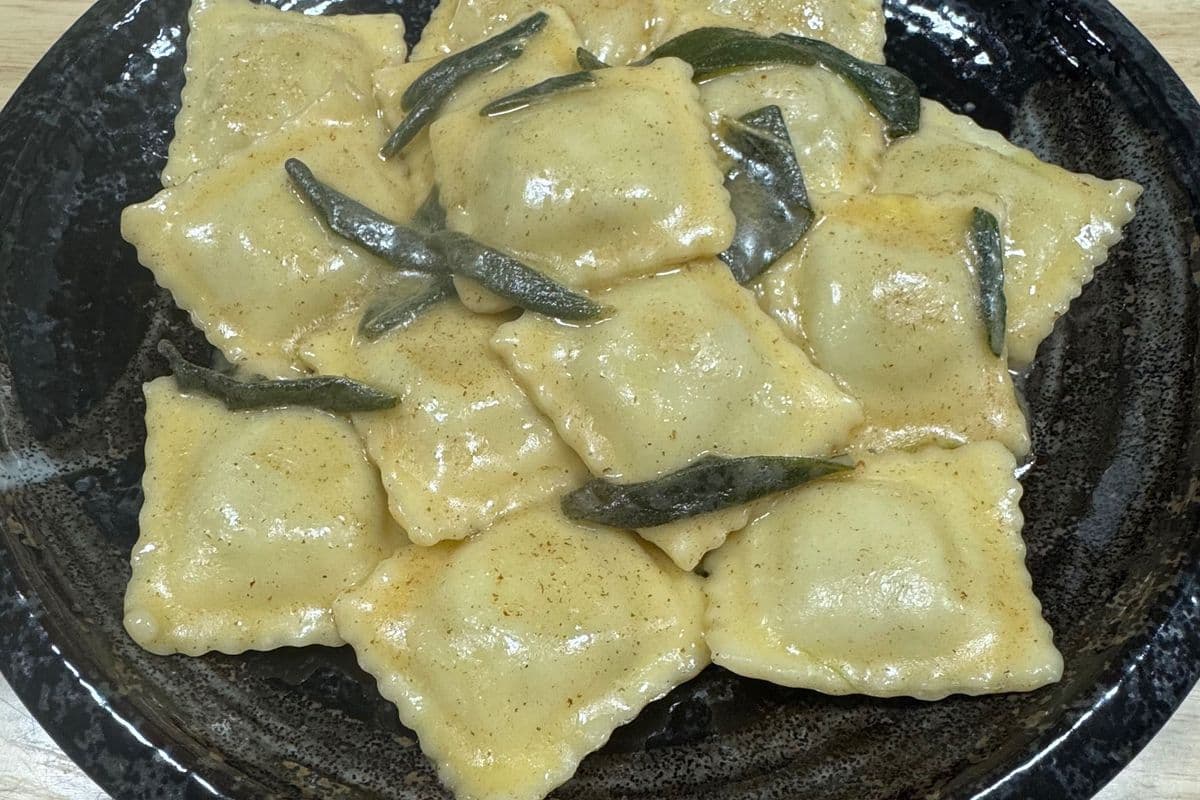 Cheese & Spinach Ravioli