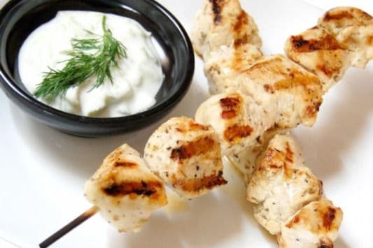 Chicken Sheekh Kebab (2 Skewers)