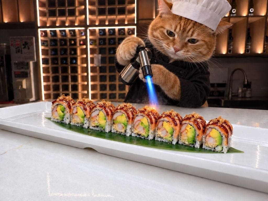 Crazy Salmon Roll(8 pcs)