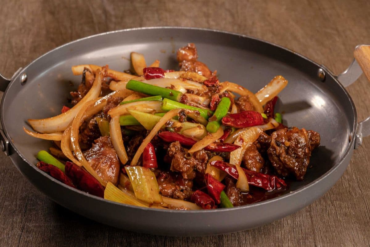 Griddle Spicy Chicken 干锅麻辣鸡