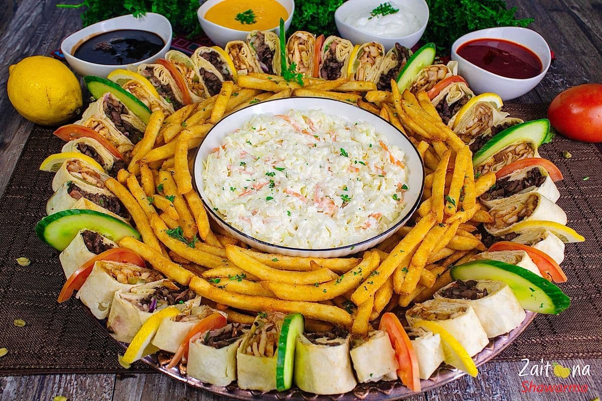 Family Arabi Wrap For 6