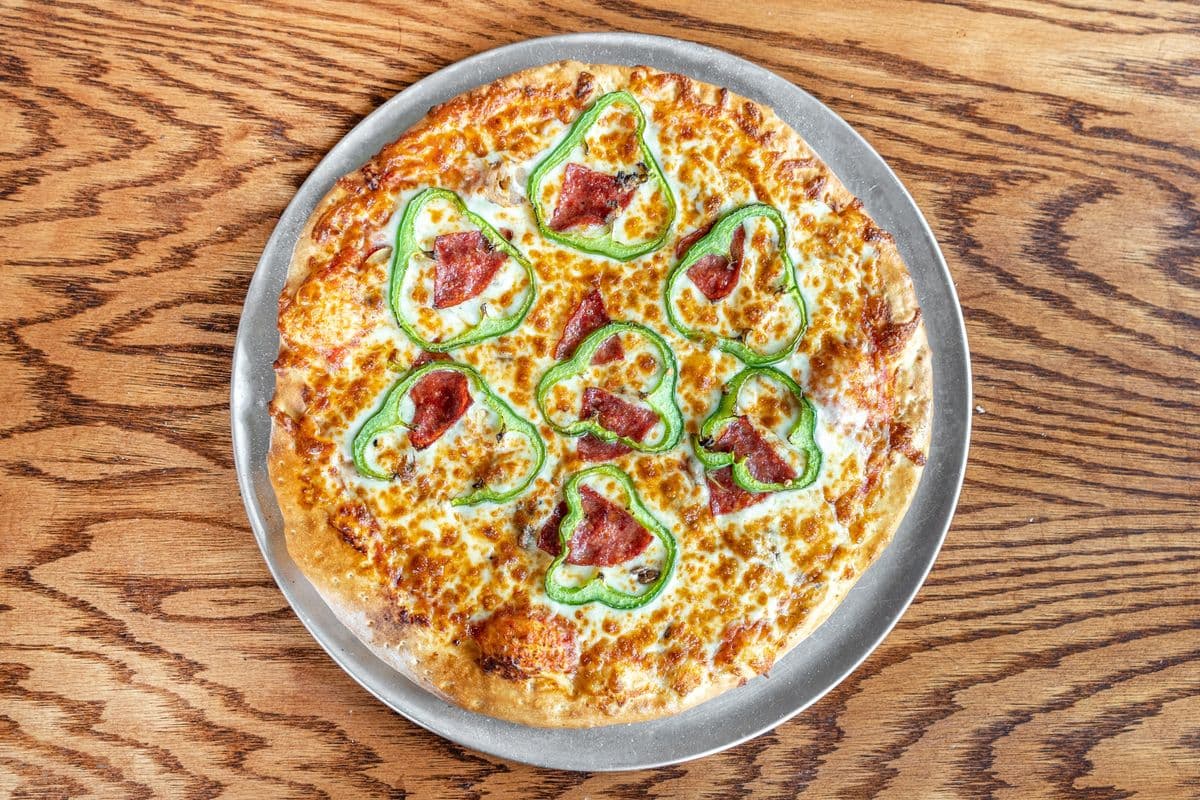 Pizza extra-large toute garnie