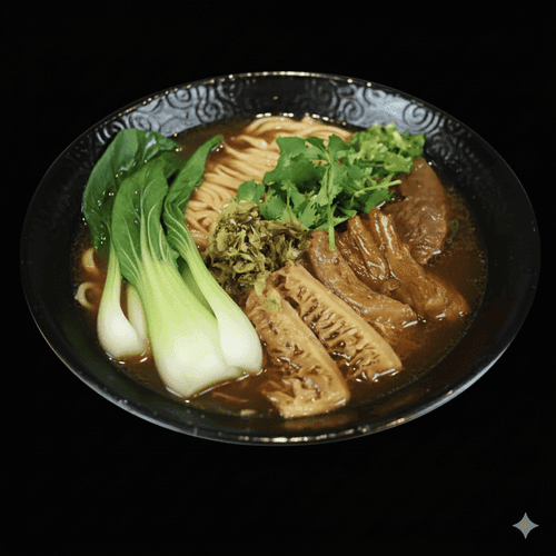Champion Triple Beef (Shank, Tripe, Tendon) Noodle Soup / 冠軍三寶牛肉麵
