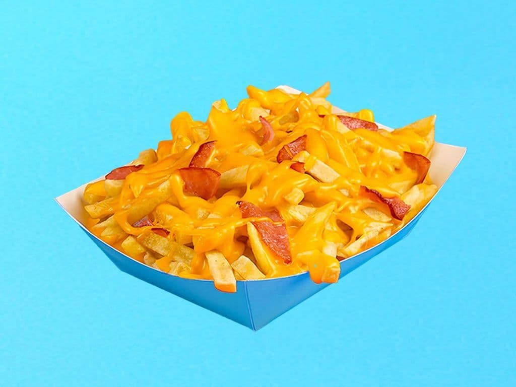 Frites Sauce Cheddar Bacon / Fries Bacon with Cheddar Sauce
