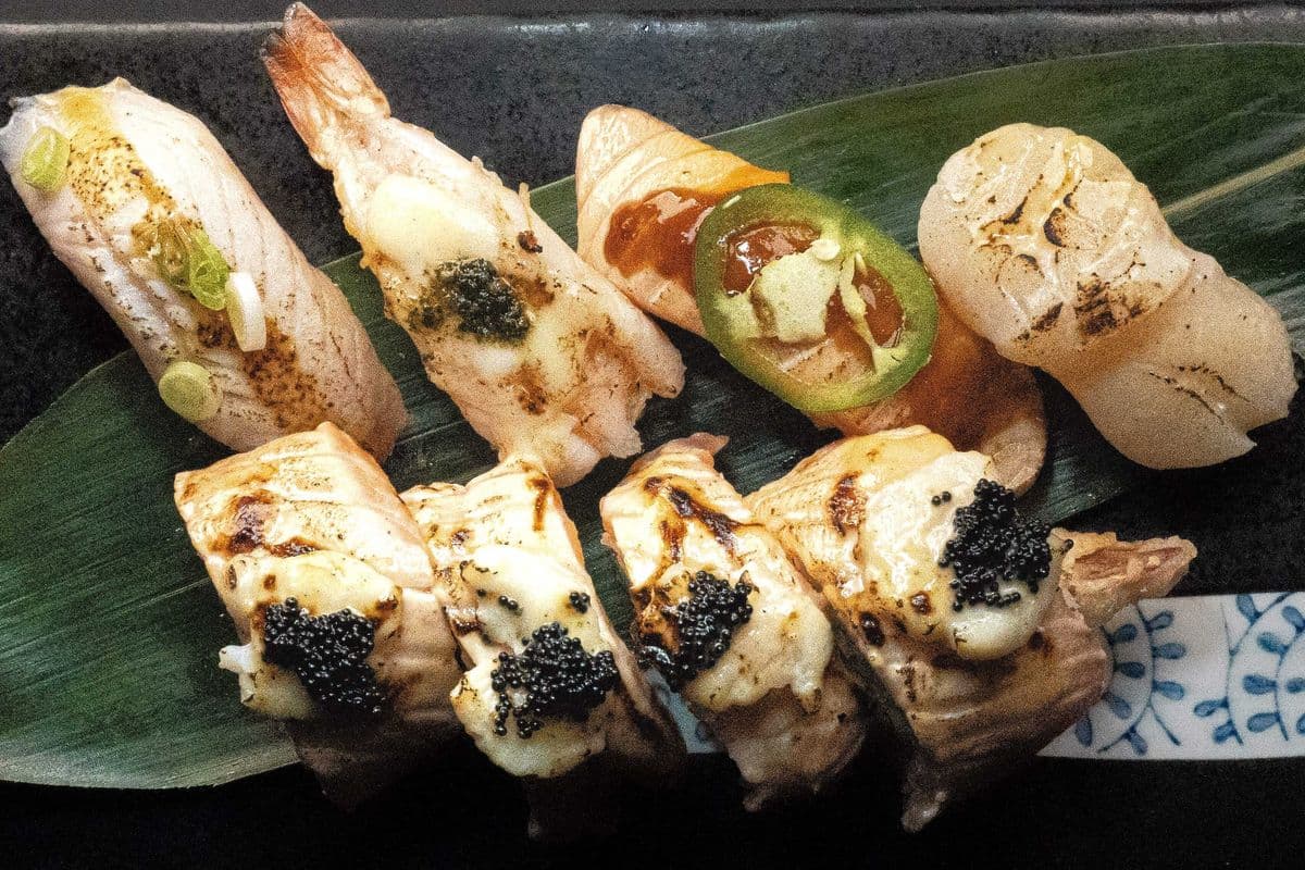 1202. Torched Sushi & Roll Combo