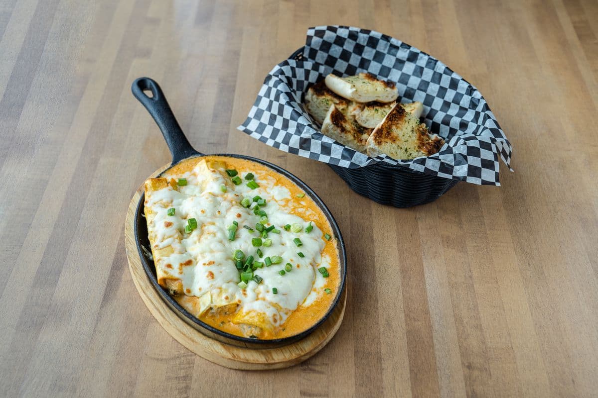 Manicotti avec sauce aux rosée / Manicotti with Rosé Sauce