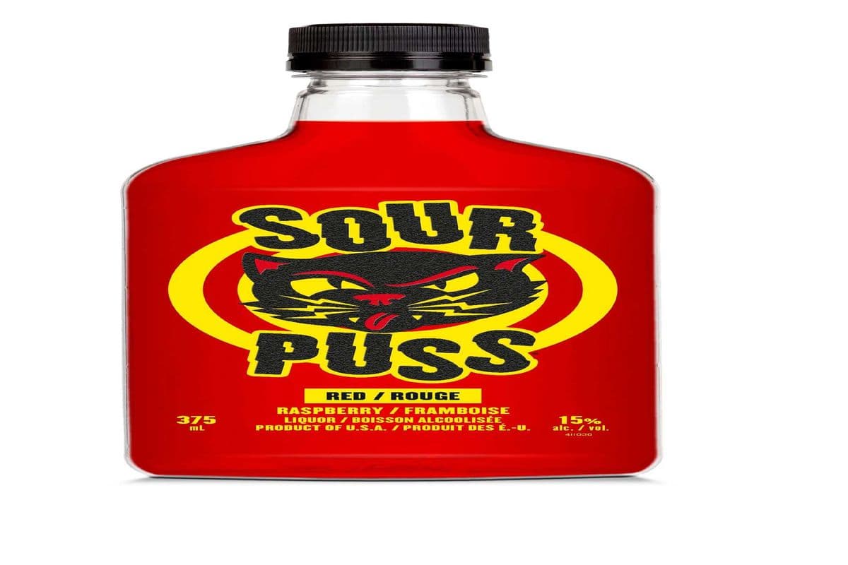 Sour Puss Raspberry Liquor (1 x 375ml)