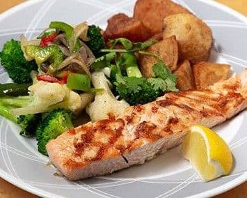 Grilled Atlantic Salmon