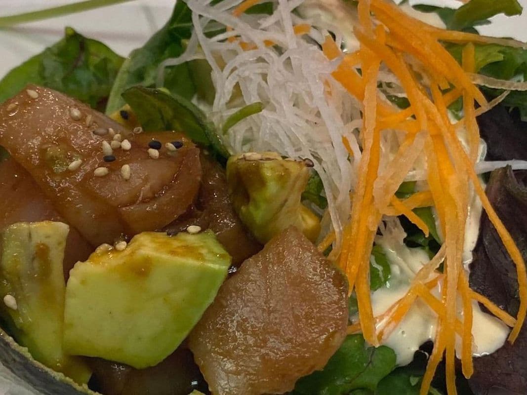 Avo Tuna Sashimi