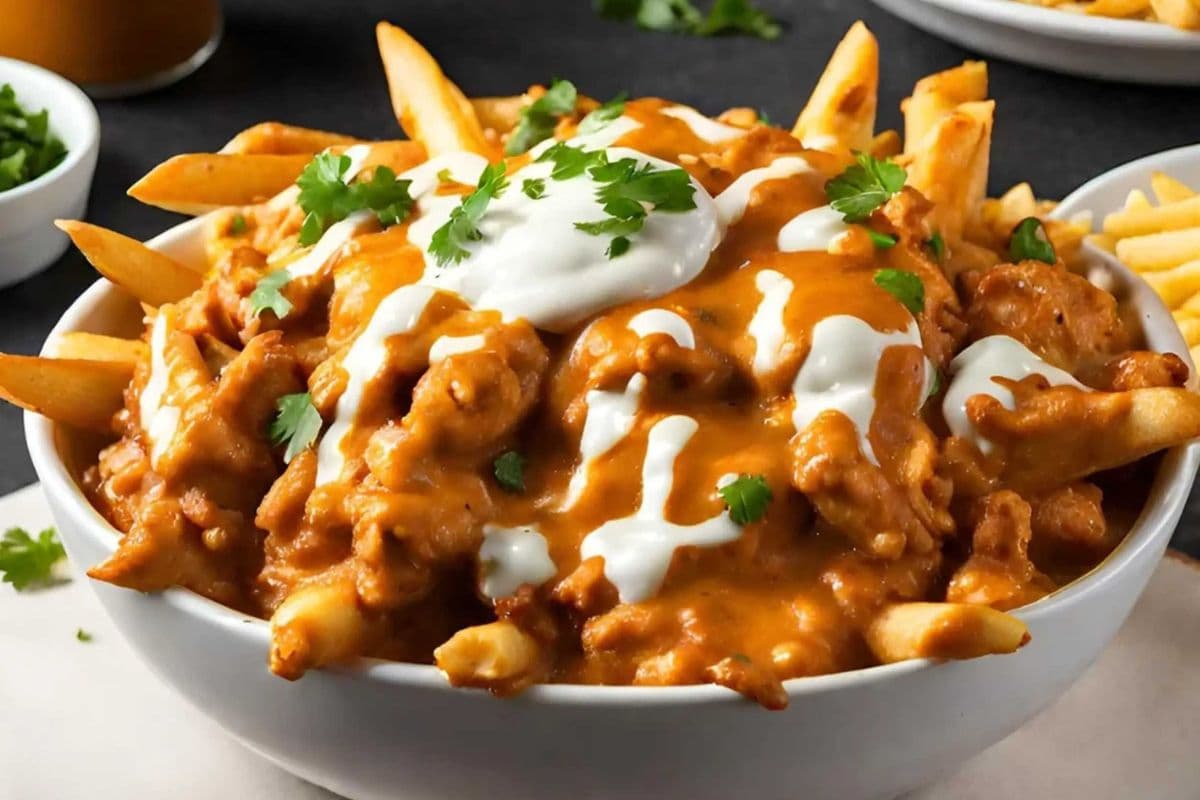 Butter Chicken Poutine