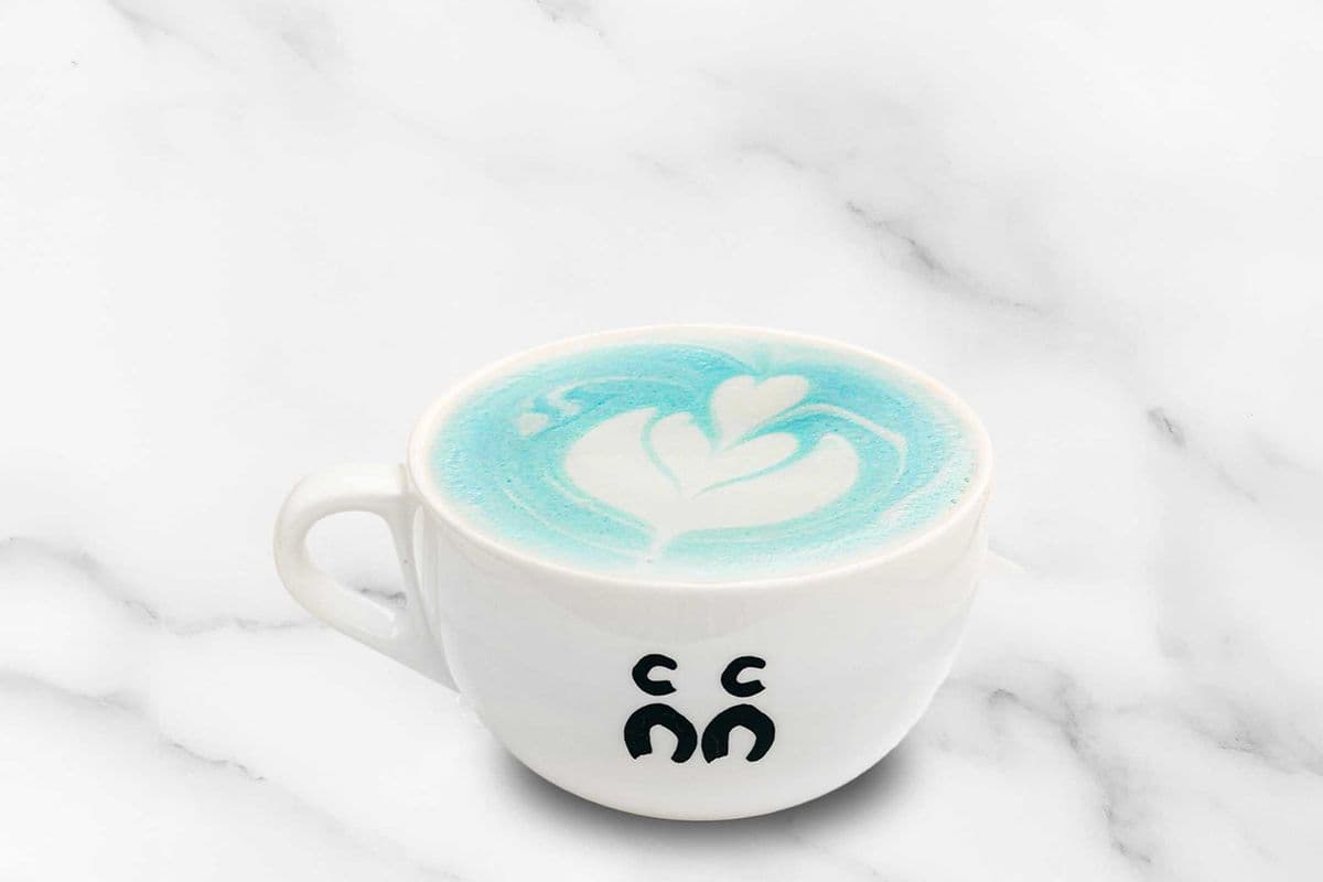 Sky Blue Latte