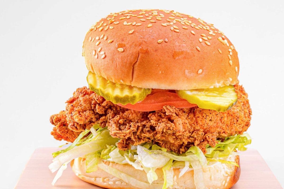 Crispy Chicken Burger Combo