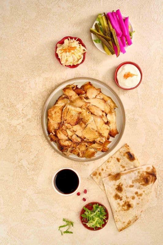 1/2 lb chicken shawarma