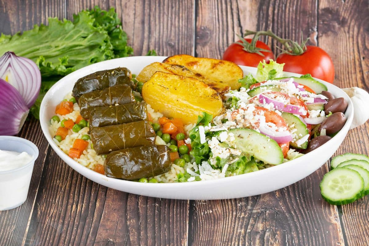 15. Dolmades Meal