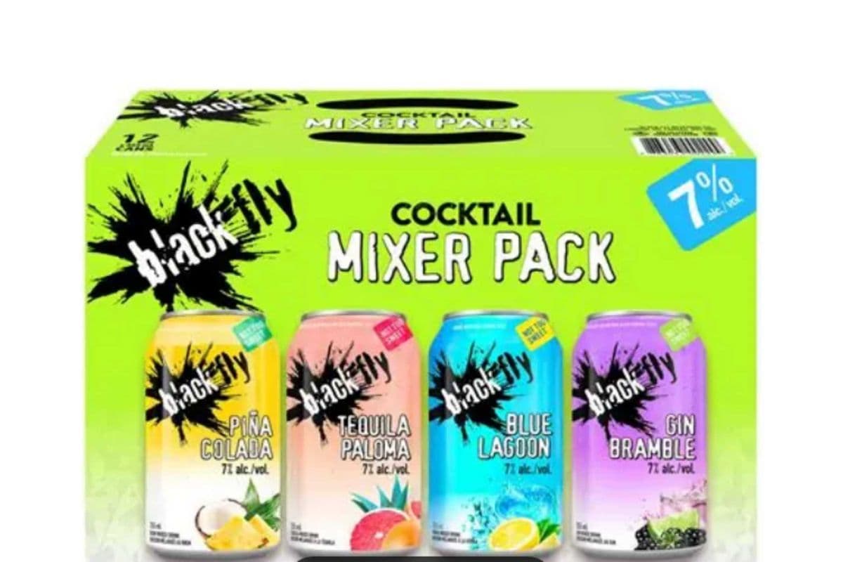 Blackfly MIXER PACK - Cocktail (green) (1 x 12x355ml)