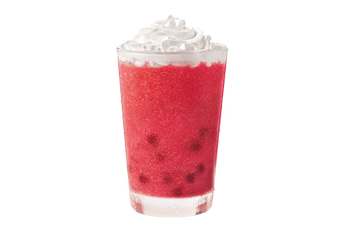 Peach Lemonade Popping Boba Quencher