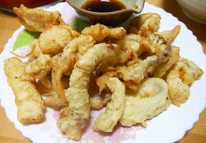 4. Calamar Frit / Deep Fried Calamari (Ojing O Twigim)