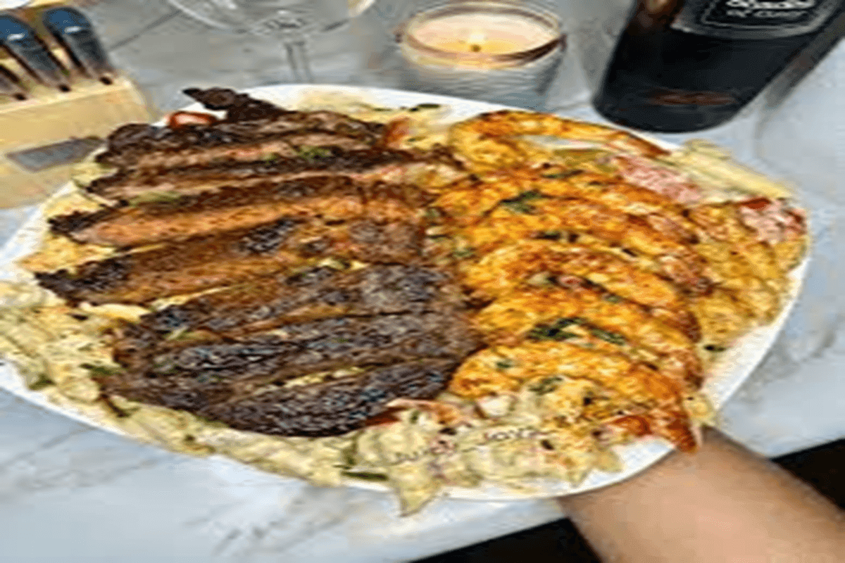 Beef and Shrimp Combo