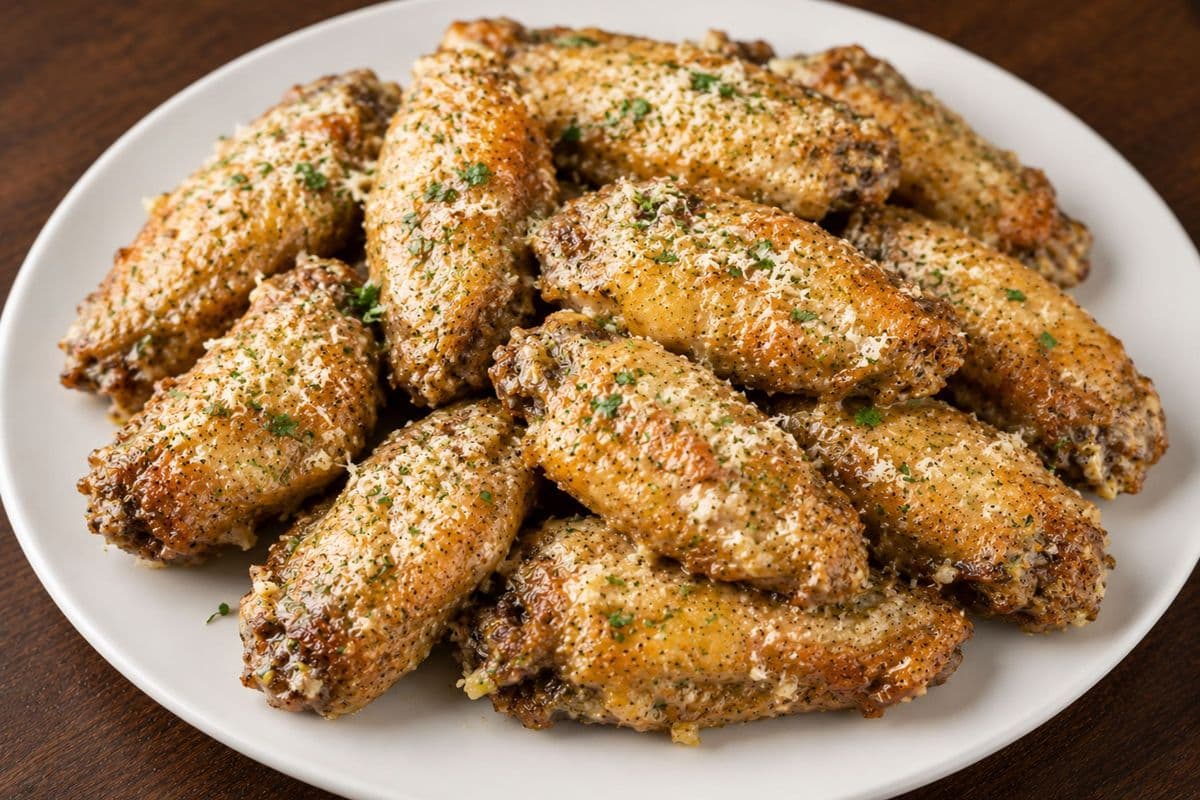 Garlic Parm Wings