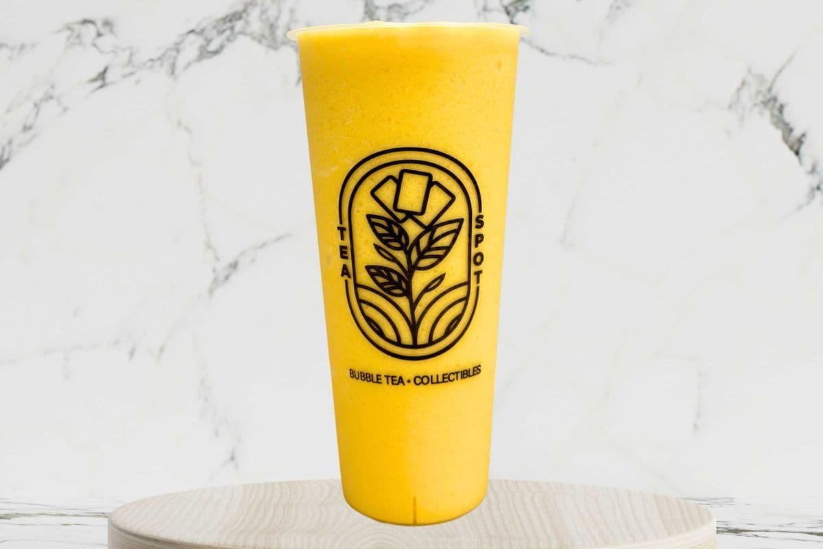 Peach and Lychee Slushie