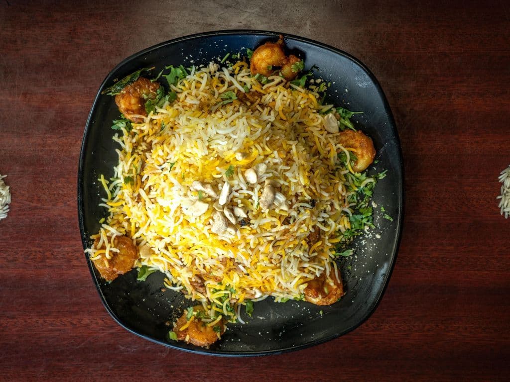 Konaseema Prawns Biryani