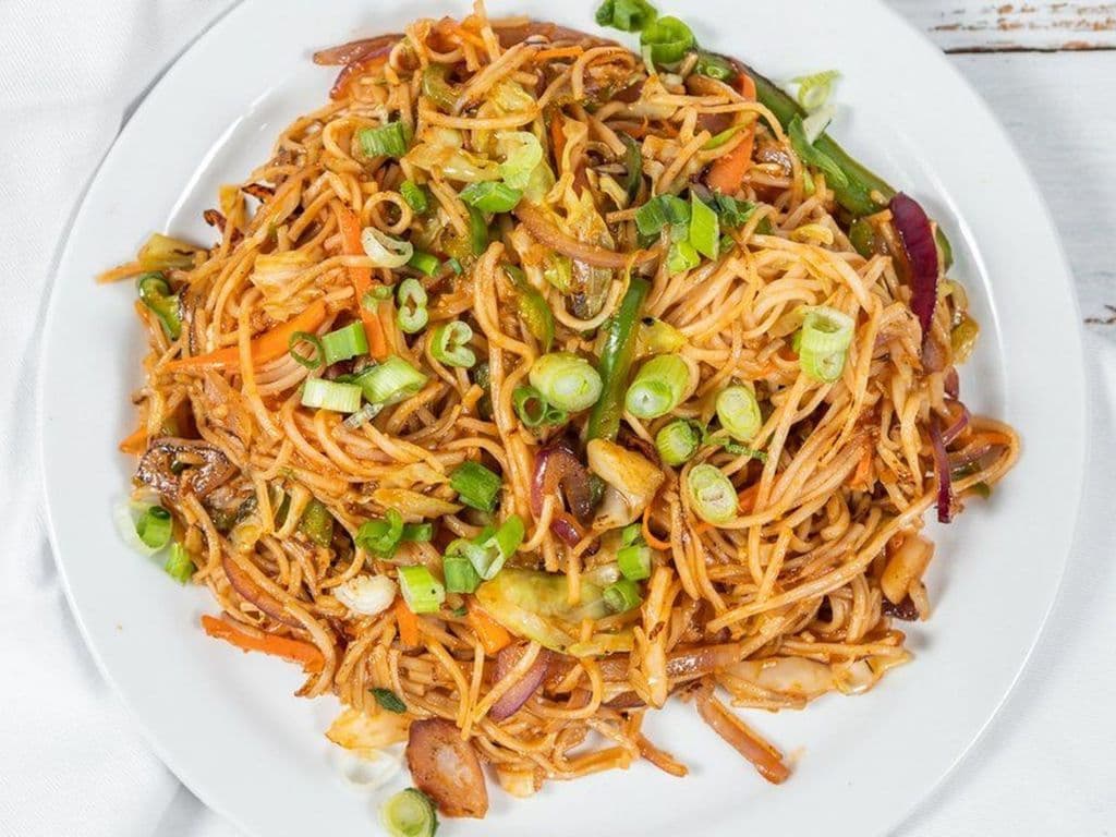 Noullles au legumes Veggie noodles