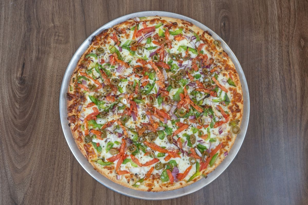 12" Medium Vegetarian Pizza