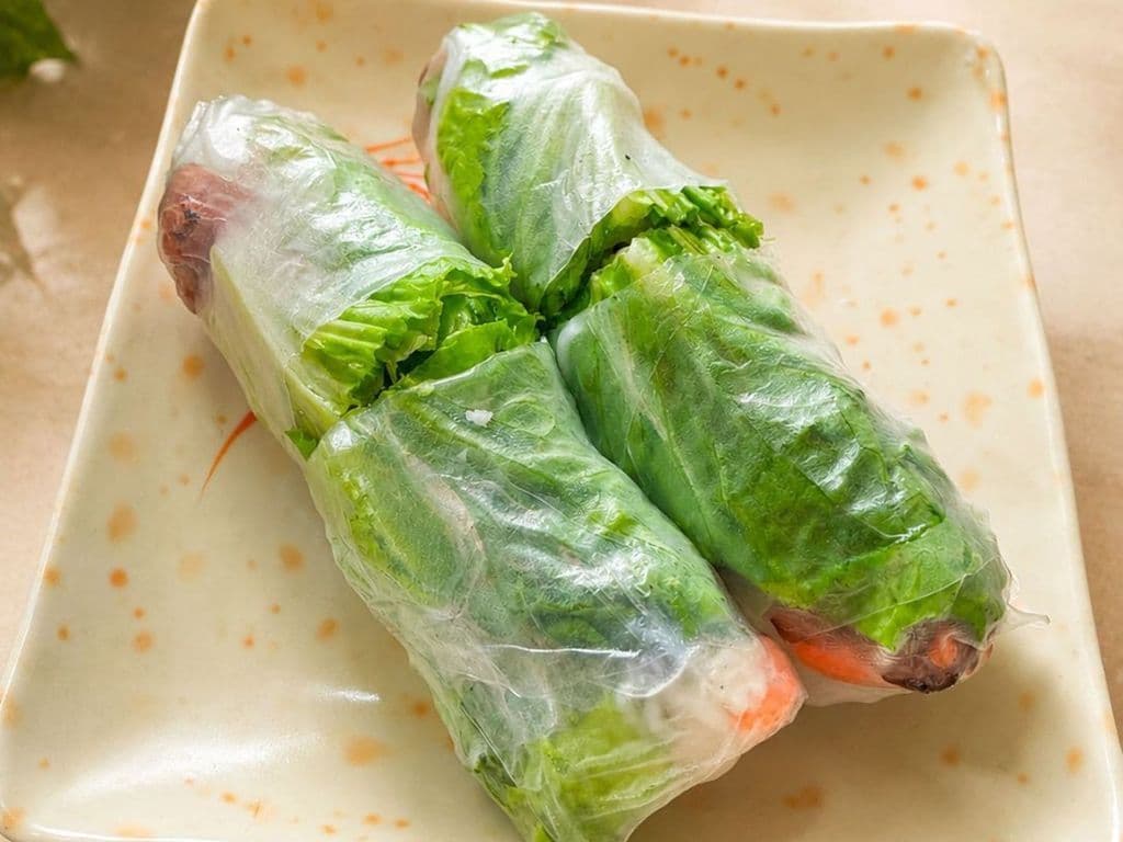 01. Grilled Pork Fresh Rolls