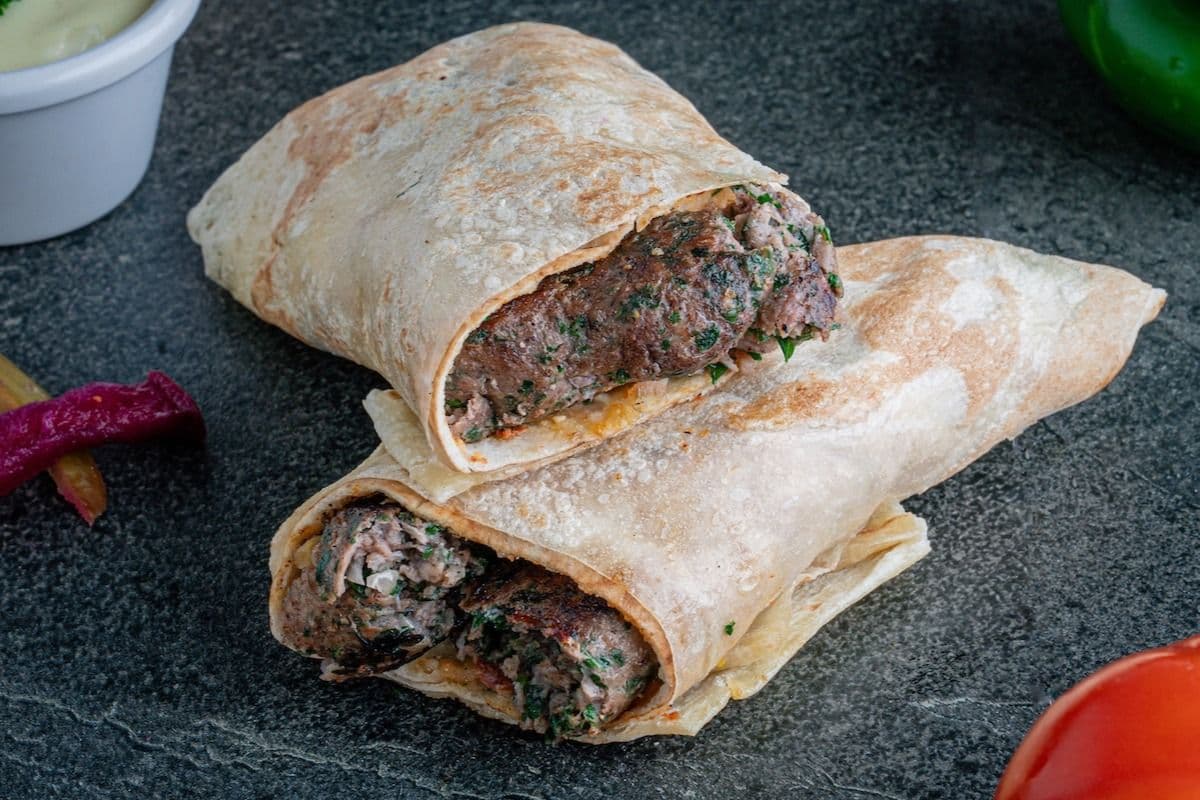 Kafta Kabob Wrap