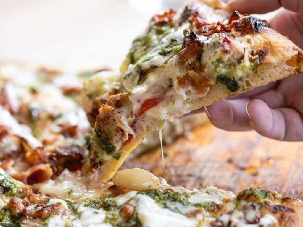 Chicken Bacon Ranch Pizza