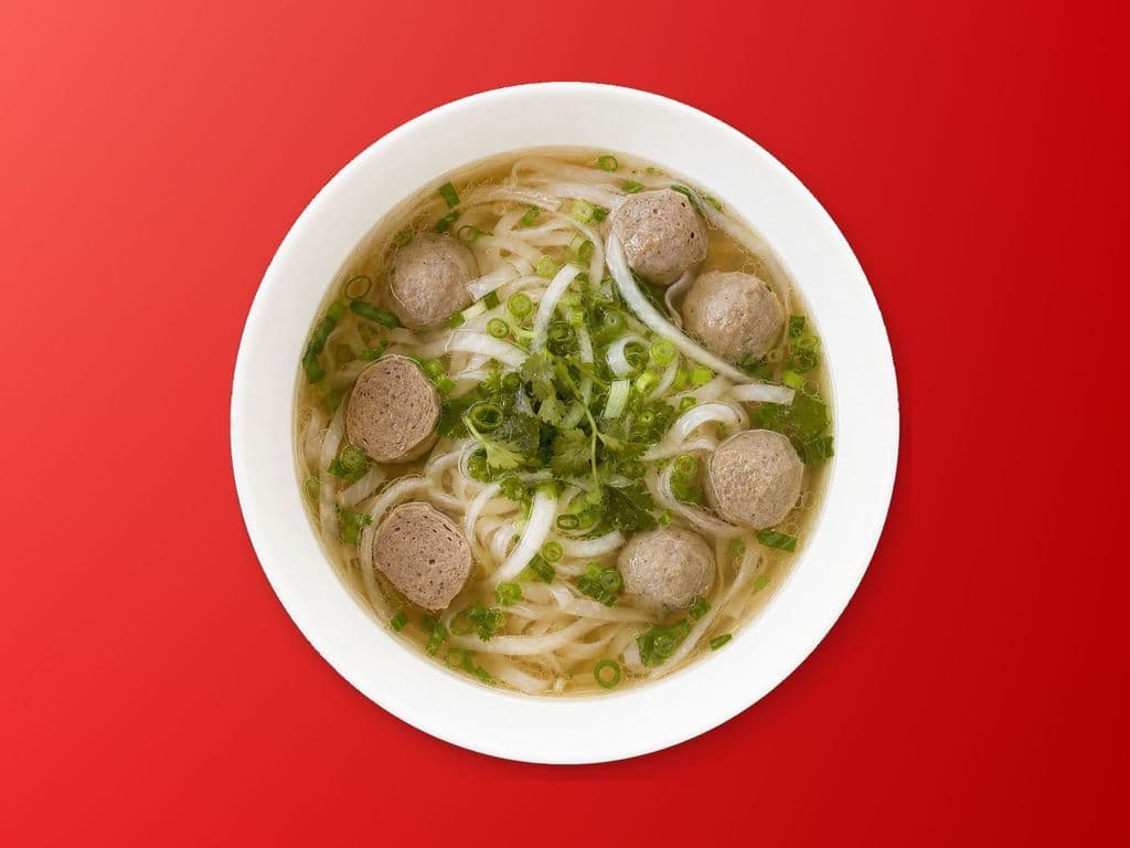 Pho Boulettes de boeuf
